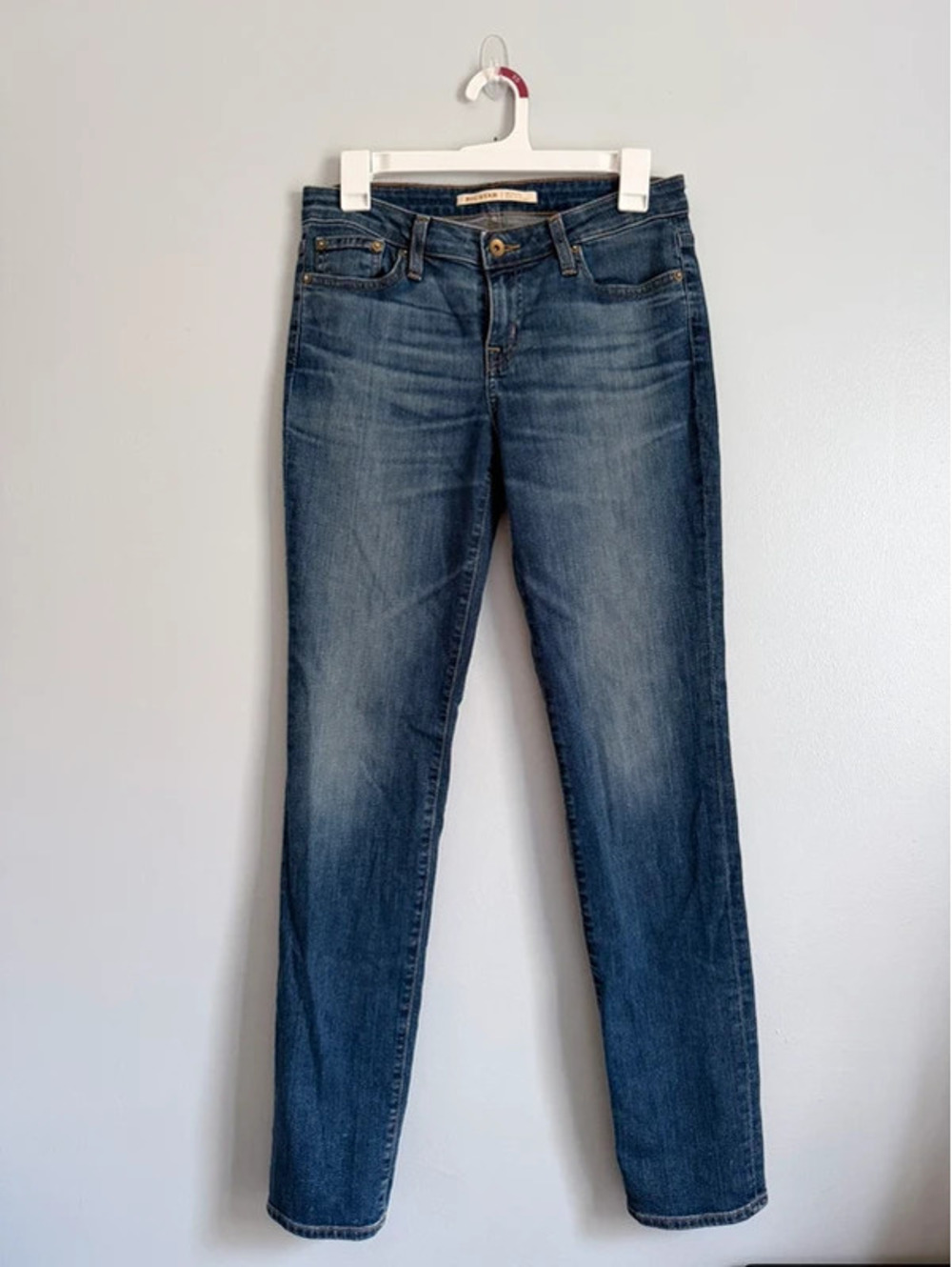 Big Star Brigette Slim Straight Jeans 28R Medium Wash